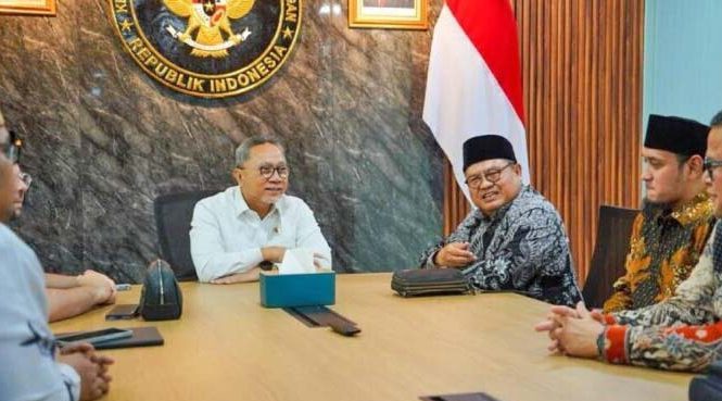 Kunjungan LDII ke Menko Pangan Zulhas