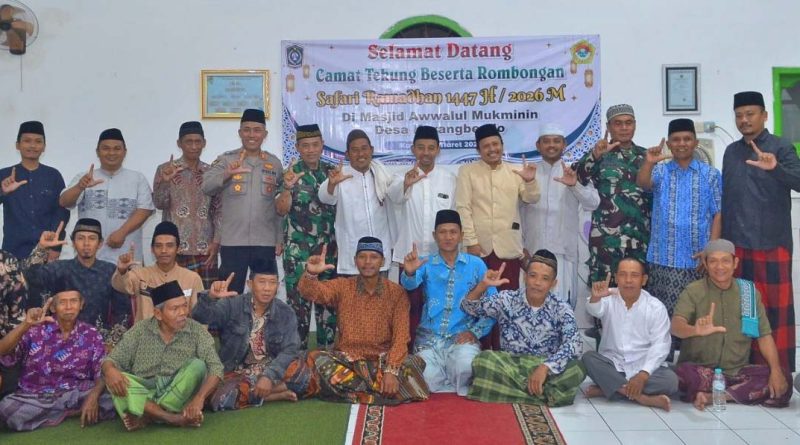 Safari Ramadan Forkopimcam, Toga dan Tomas Kecamatan Tekung