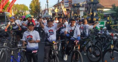 Fun Bike Bhayangkara 2026 di Alun-Alun Lumajang