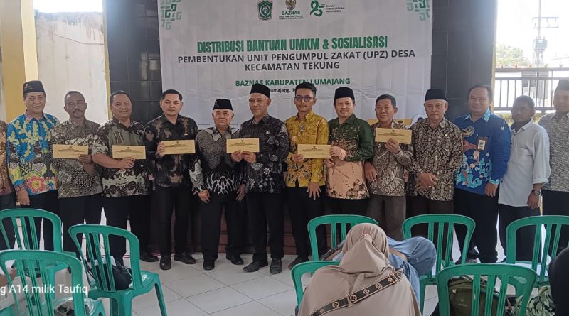 BAZNAS Lumajang UPZ Tekung di Aula Kecamatan Tekung