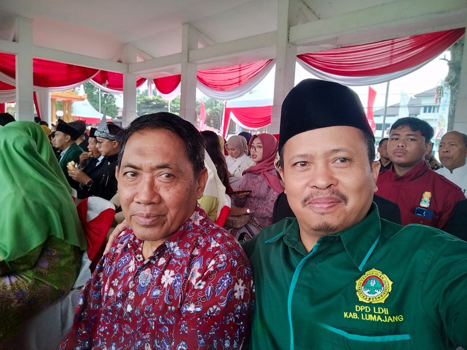 LDII hadiri HUT RI 81 di Alun-Alun Lumajang