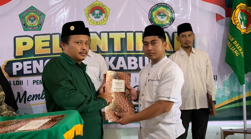 Pelantikan Falakiyah LDII Lumajang 2026 di Kantor Sekretariat DPD LDII