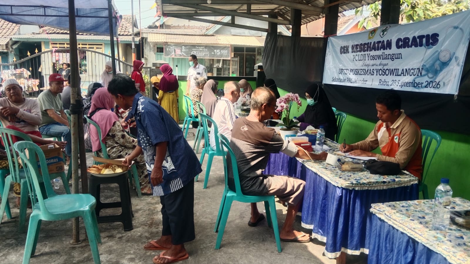 Cek Kesehatan Gratis Lumajang Bersama LDII PAC Munder