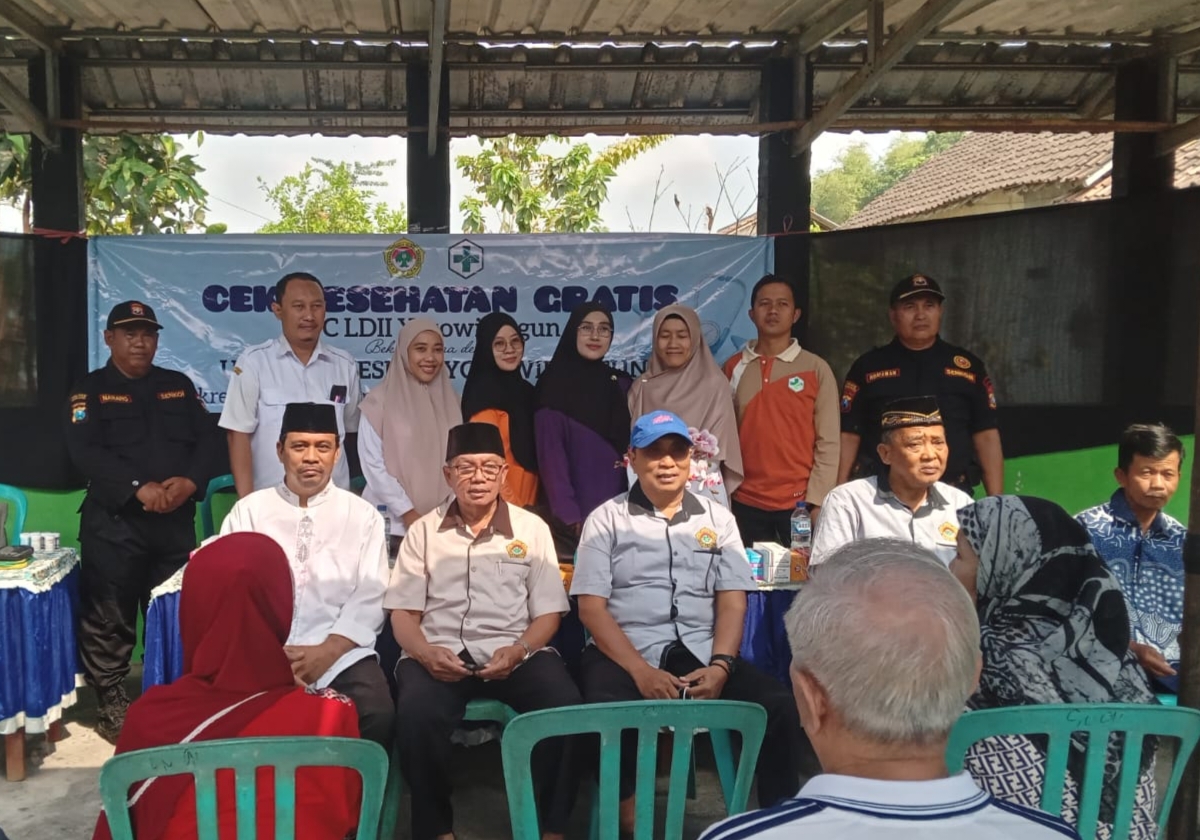 Cek Kesehatan Gratis Lumajang Bersama LDII