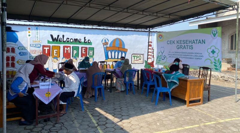 PC LDII Tempeh Gelar Cek Kesehatan Gratis